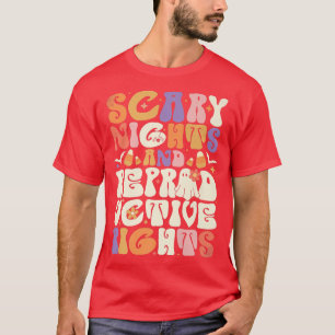 Scary Nights And Reproductive Rights Retro Hallowe T-Shirt