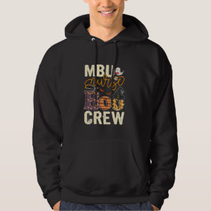 Scary Nurse Halloween Ghost Spider MBU Nurse Boo C Hoodie
