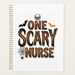 Scary Nurse Halloween Vintage Engraving Shirt Desi Planner