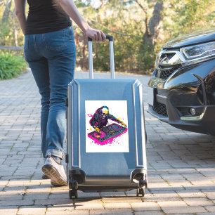 Scary Popcorn Skull – Funny Horror Movie Skeleton