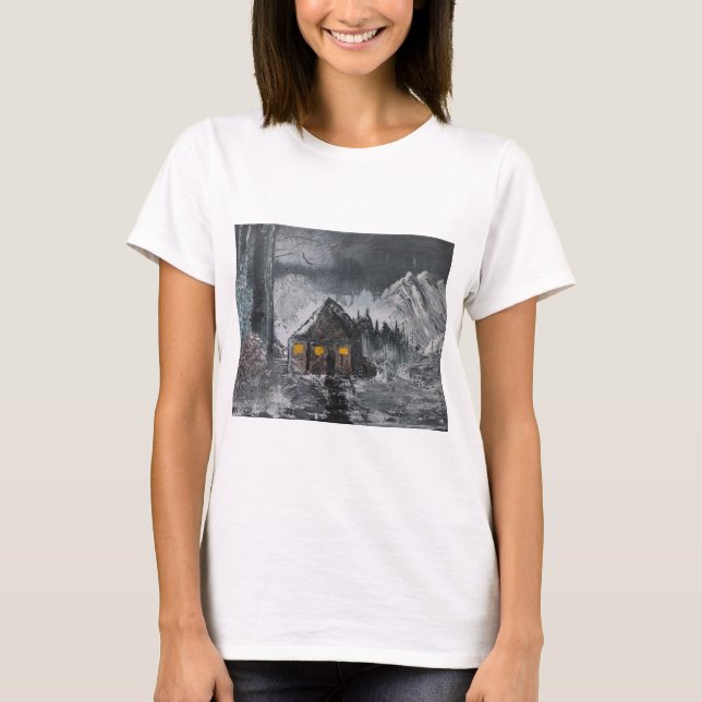 Scary print T-Shirt (Front)