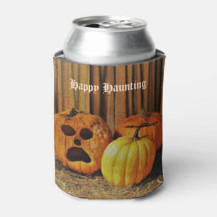 Scary Pumpkins Personalised Can Cooler