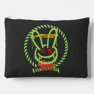 scary rabbit accessory pouch