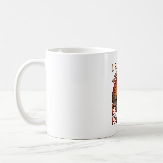 Scary Ready Halloween Haunted Castle Witch Pumpkin Coffee Mug (Left)