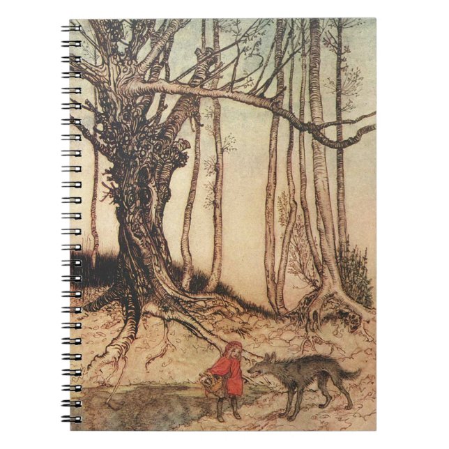 Scary Red Riding Hood Notebook (Front)