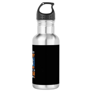 Scary Registered Nurse Costume Ghost Pumpkins Hall 532 Ml Water Bottle