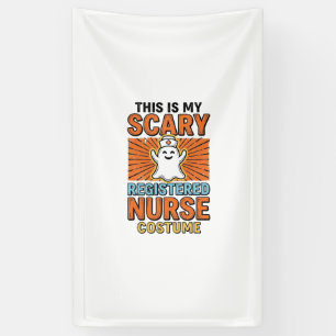 Scary Registered Nurse Costume Halloween Design_1 Banner
