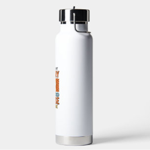 Scary Registered Nurse Costume Halloween Design_1 Water Bottle