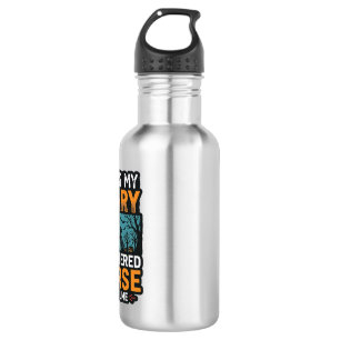 Scary Registered Nurse Costume Halloween Shirt Des 532 Ml Water Bottle