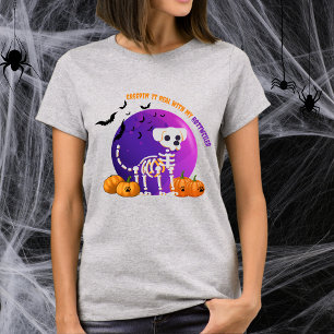 Scary Rottweiler Halloween Full Moon T-Shirt
