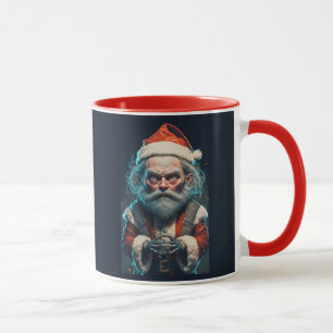 Scary Santa Claus Christmas Mug