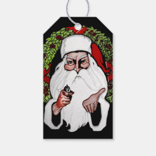 Scary Santa Gift Tags