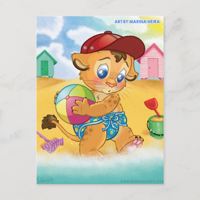 Scary Sea Postcard (Front)