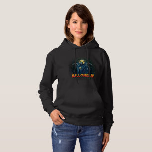 Scary Skeleton Night Halloween, My Halloween Mood. Hoodie