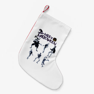 Scary Skeletons Party Small Christmas Stocking