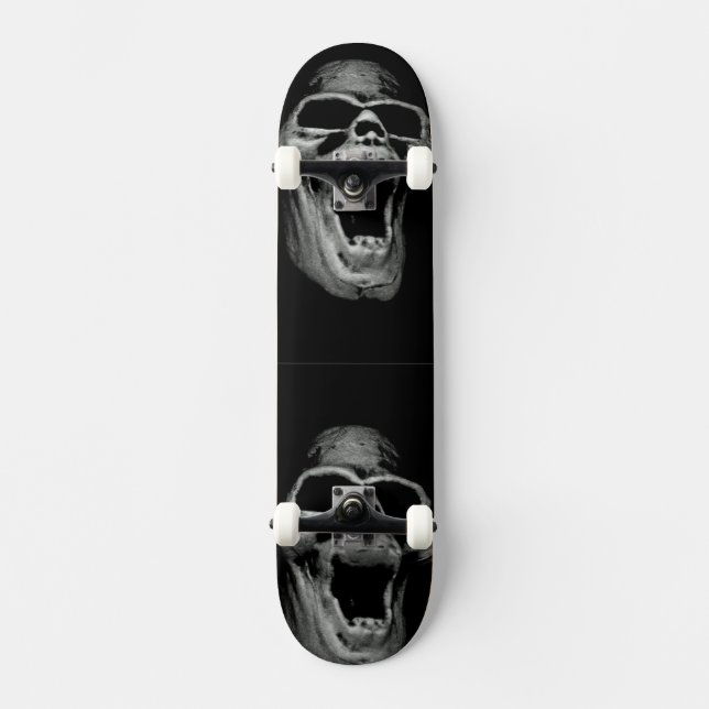 Scary Skull Skateboard (Front)