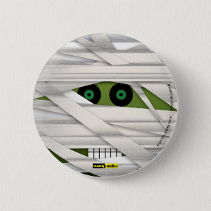 Scary Smiles - The ancient Mummy 6 Cm Round Badge