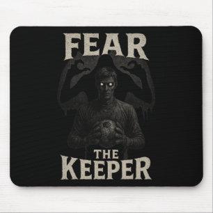 Scary Soccer Goalkeeper Horror Fear The Keeper Hal Mouse Mat