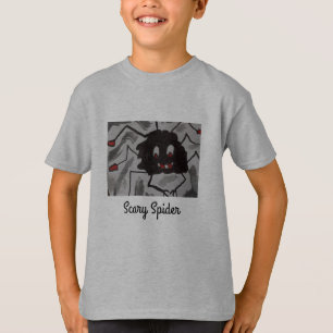 Scary Spider Kids T-Shirt