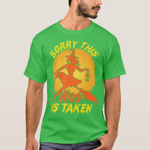 Scary spooky Halloween witch funny quote women men T-Shirt