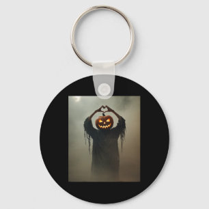 Scary Spooky Jack Olantern Heart Hands Horror Hall Key Ring