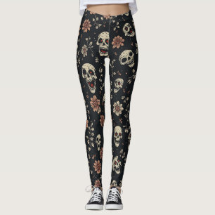 scary , spooky leggings