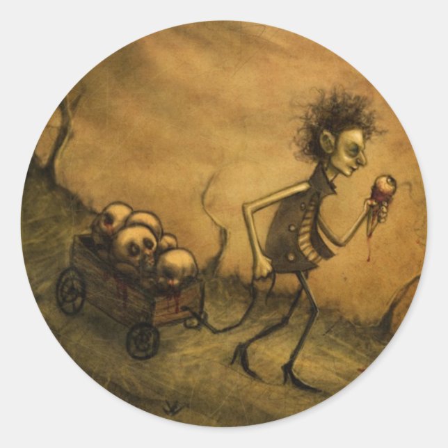 Scary Stories Stickers (Front)