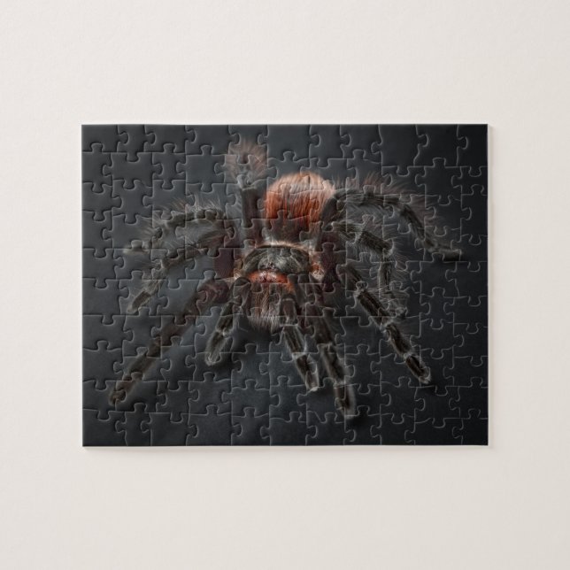 Scary Tarantula Spider Arachnophobia Jigsaw Puzzle (Horizontal)