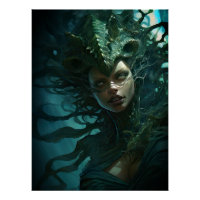Scary Under the Sea Siren Mermaid Creature