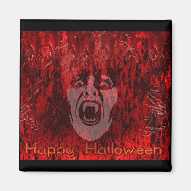 Scary Vampire Lady in Blood Magnet (Front)