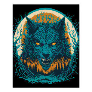 Scary Werewolf Poster