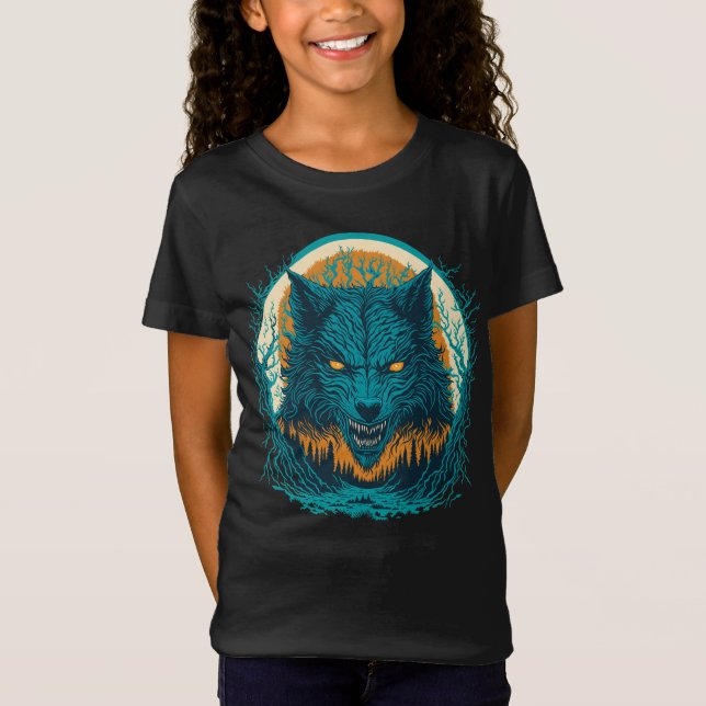 Scary Werewolf T-Shirt (Front)