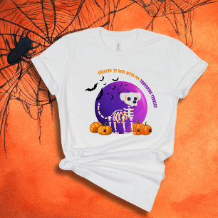 Scary Yorkshire Terrier Halloween Full Moon TShirt