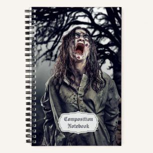Scary Zombie Horror  Notebook