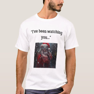 Scary Zombie Santa Claus Horror Christmas Gothic T T-Shirt