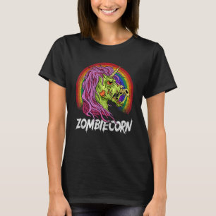 Scary Zombiecorn Zombie Unicorn Halloween Costume  T-Shirt
