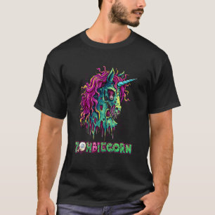 Scary Zombiecorn Zombie Unicorn Halloween Costume  T-Shirt