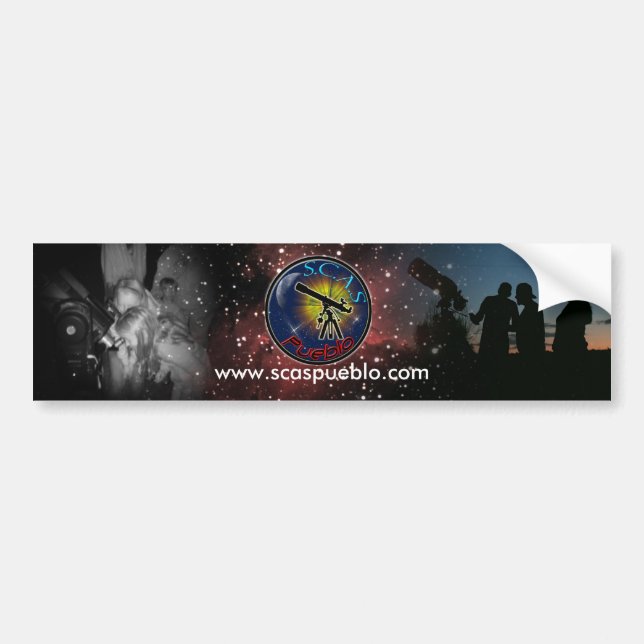 SCAS Bumper Sticker (Front)