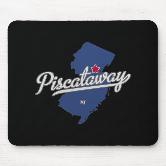 Scataway New Jersey Nj Map  Mouse Mat (Front)