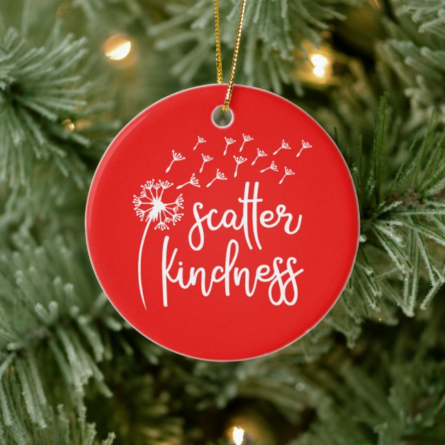Scatter kindness ceramic tree decoration (Tree)