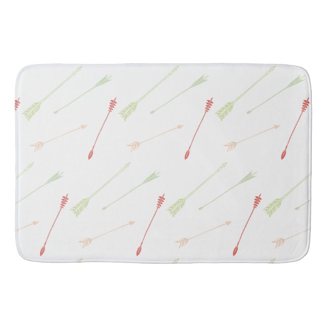 Scattered Arrows Bath Mat (Front)