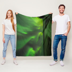 Scattered Aurora Fleece Blanket