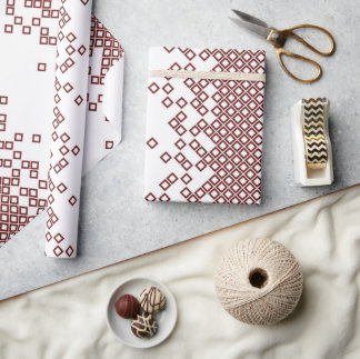 Scattered Boxes for all ocasions Wrapping Paper