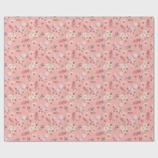 Scattered Flower Wrapping Paper