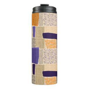 Scattered Geometric Line Shapes. Abstract Backgrou Thermal Tumbler