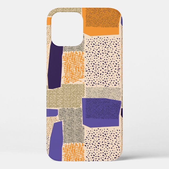 Scattered Geometric Lines: Abstract Art Case-Mate iPhone Case (Back)