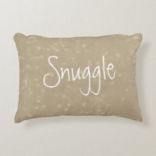 Scattered Hearts Snuggle Decorative Cushion