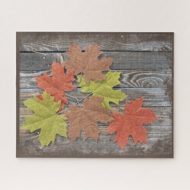 Scattered Leaves jigsaw puzzle (Horizontal)