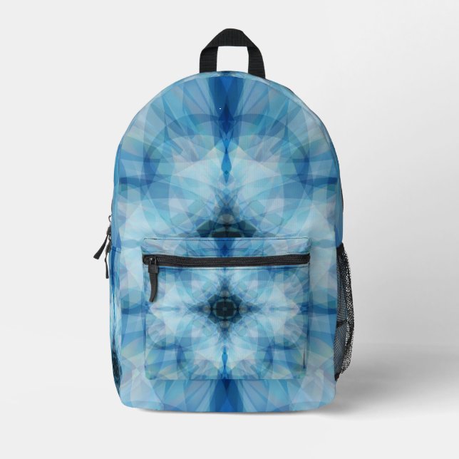 Scattered Petals Printed Backpack (Front)