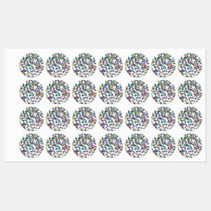 Scattered Sprinkles Pattern